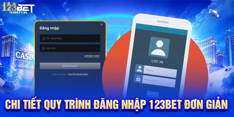 Chi tiết quy trình đăng nhập 123Bet đơn giản